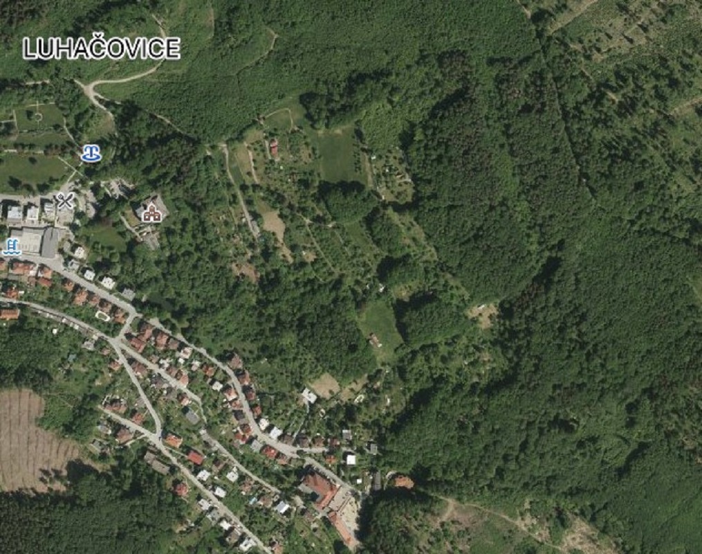 ✔️ Lesy v katastrálním území Luhačovice 12 259, 7 376 m2 + 1 861 m2 ✔️